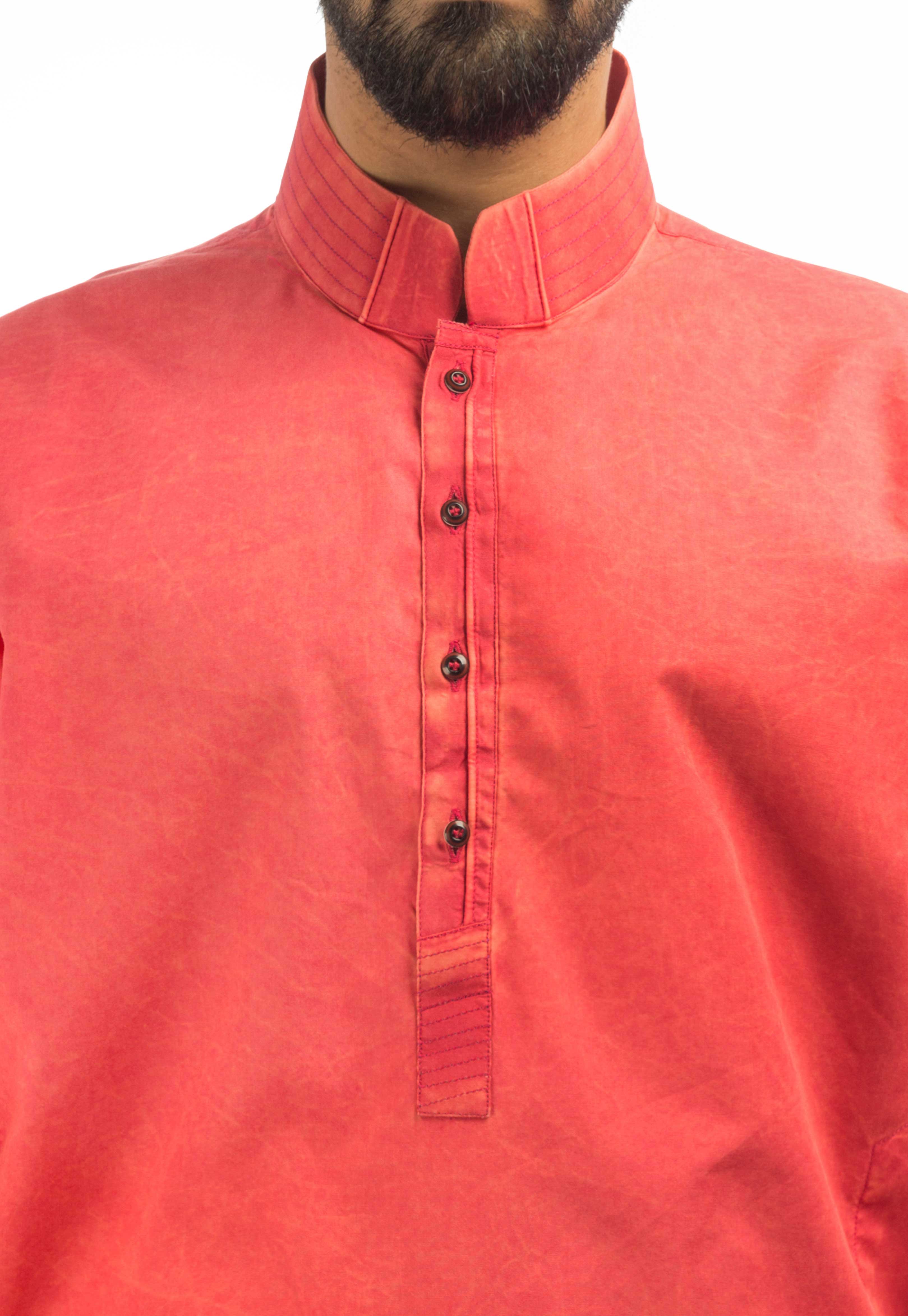 Komal's RDK-17154 Stone Washed Kurta