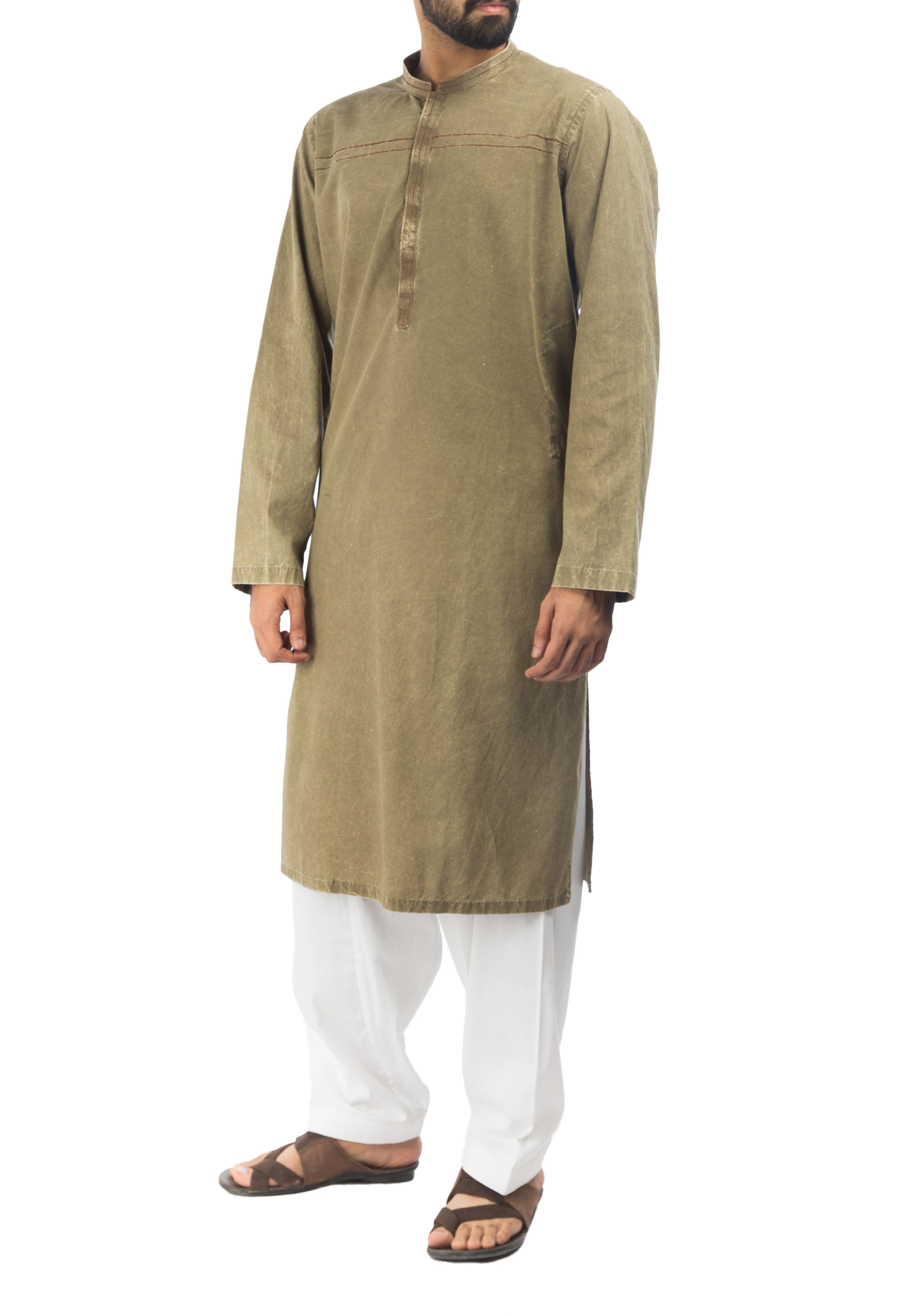 Komal's RDK-17155 Stone Washed Kurta