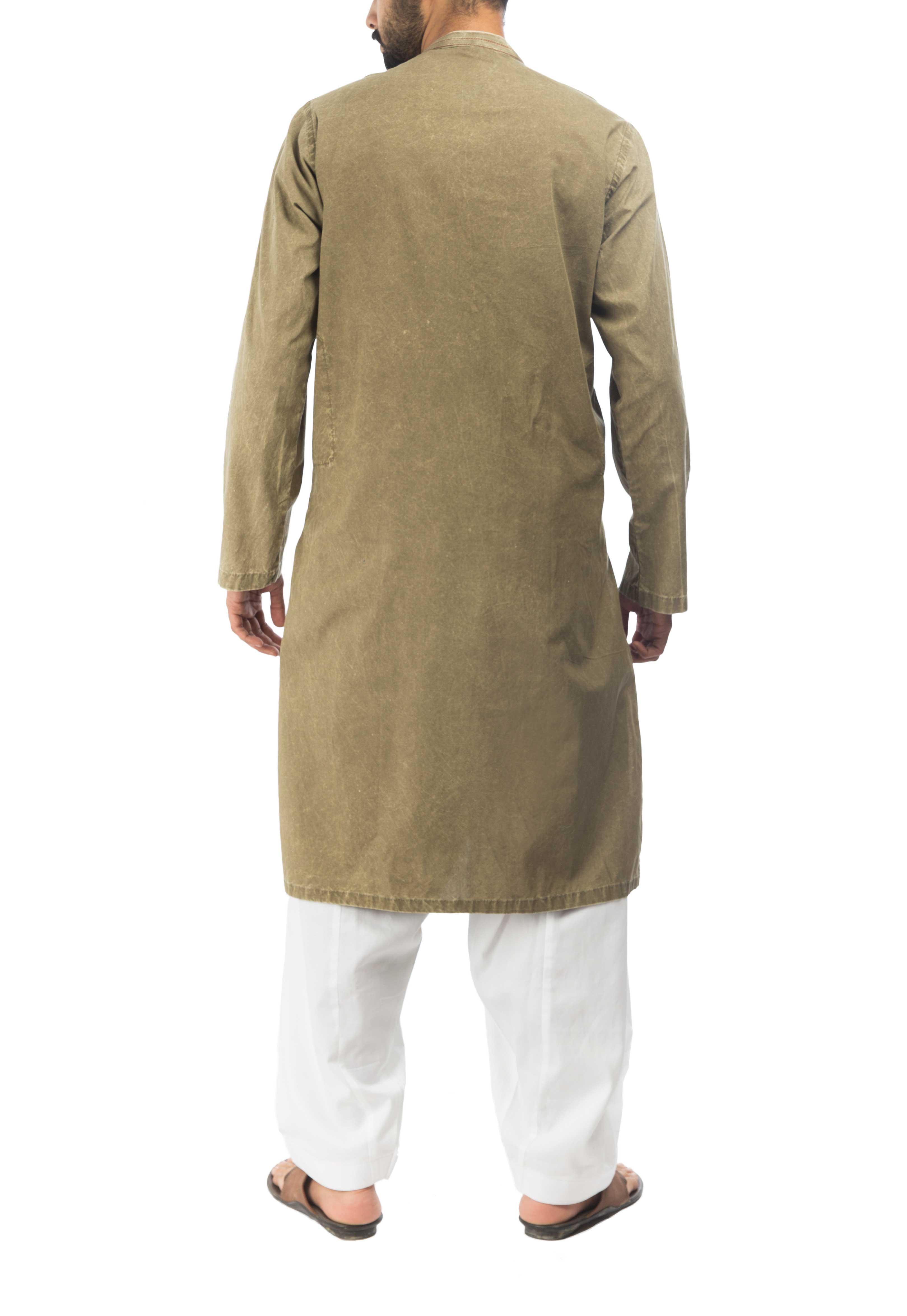 Komal's RDK-17155 Stone Washed Kurta