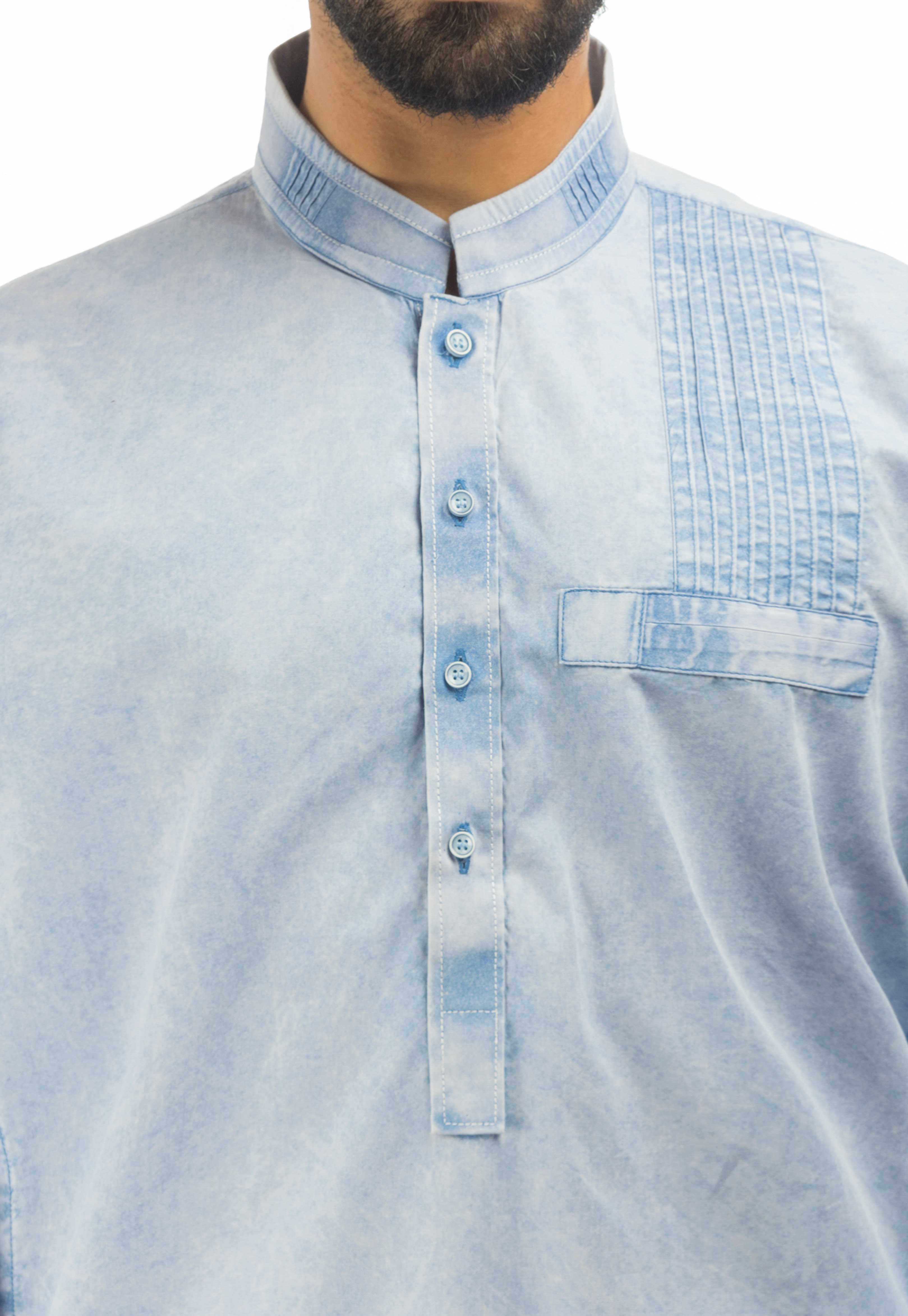 Komal's RDK-17156 Stone Washed Kurta