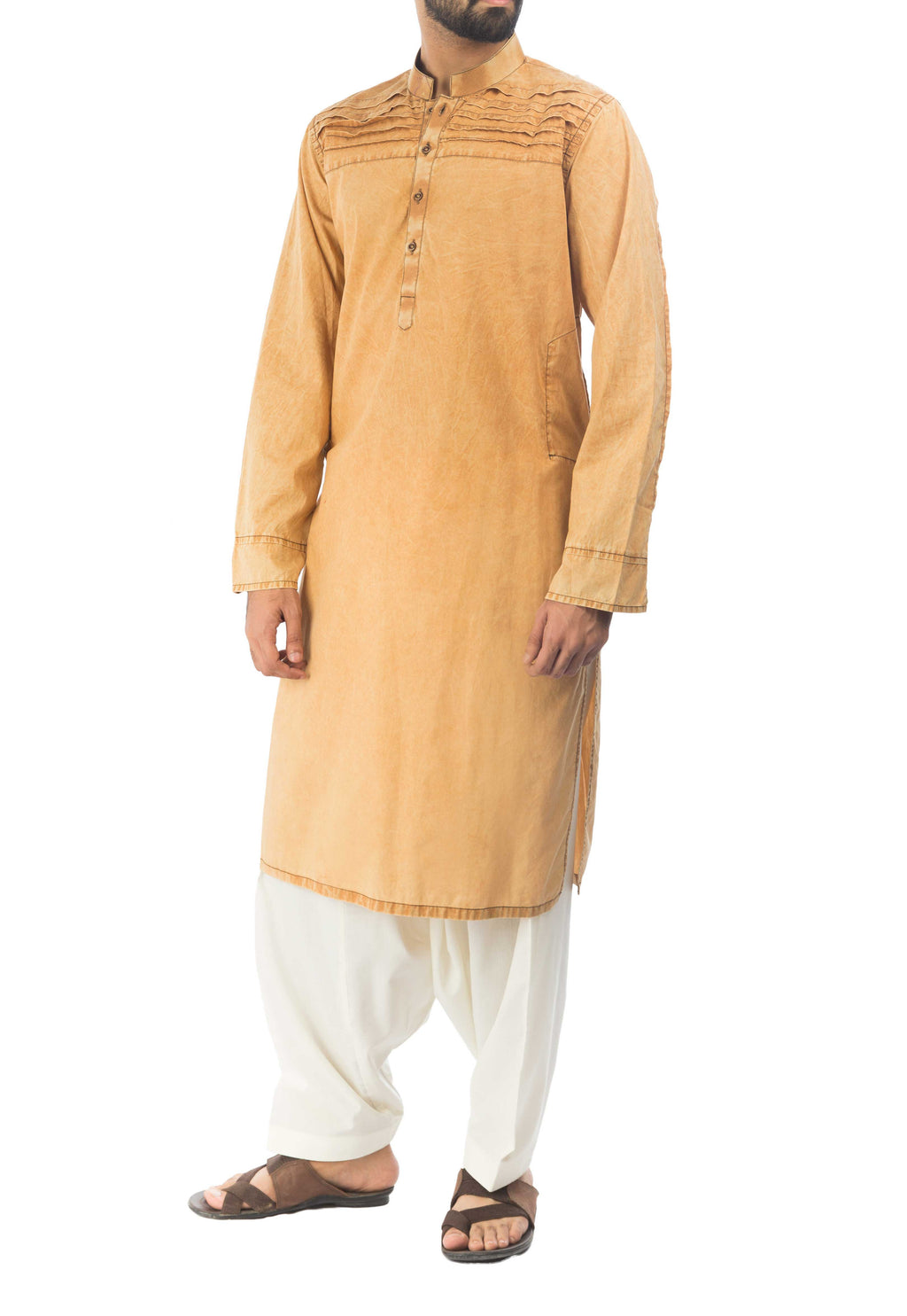 Komal's RDK-17157 Stone Washed Kurta