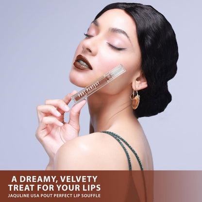 Jaquline USA Pout Perfect Lip Souffle, long lasting Liquid Lipstick, Matte Finish & Smooth Texture, Transfer Proof & Enriched