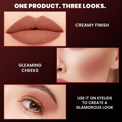 Jaquline USA Pout Perfect Lip Souffle, long lasting Liquid Lipstick, Matte Finish & Smooth Texture, Transfer Proof & Enriched