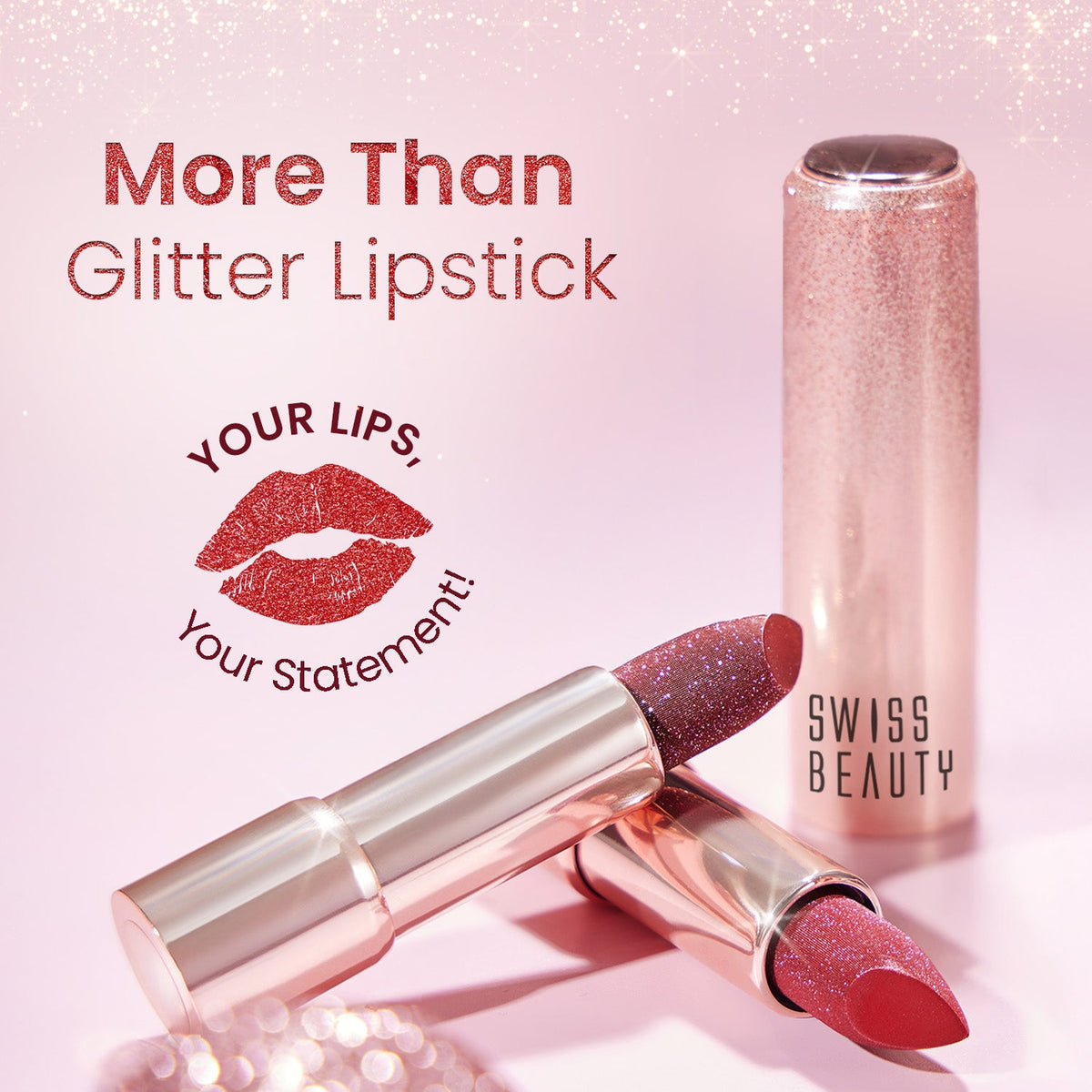 More Than Glitter Lipstick