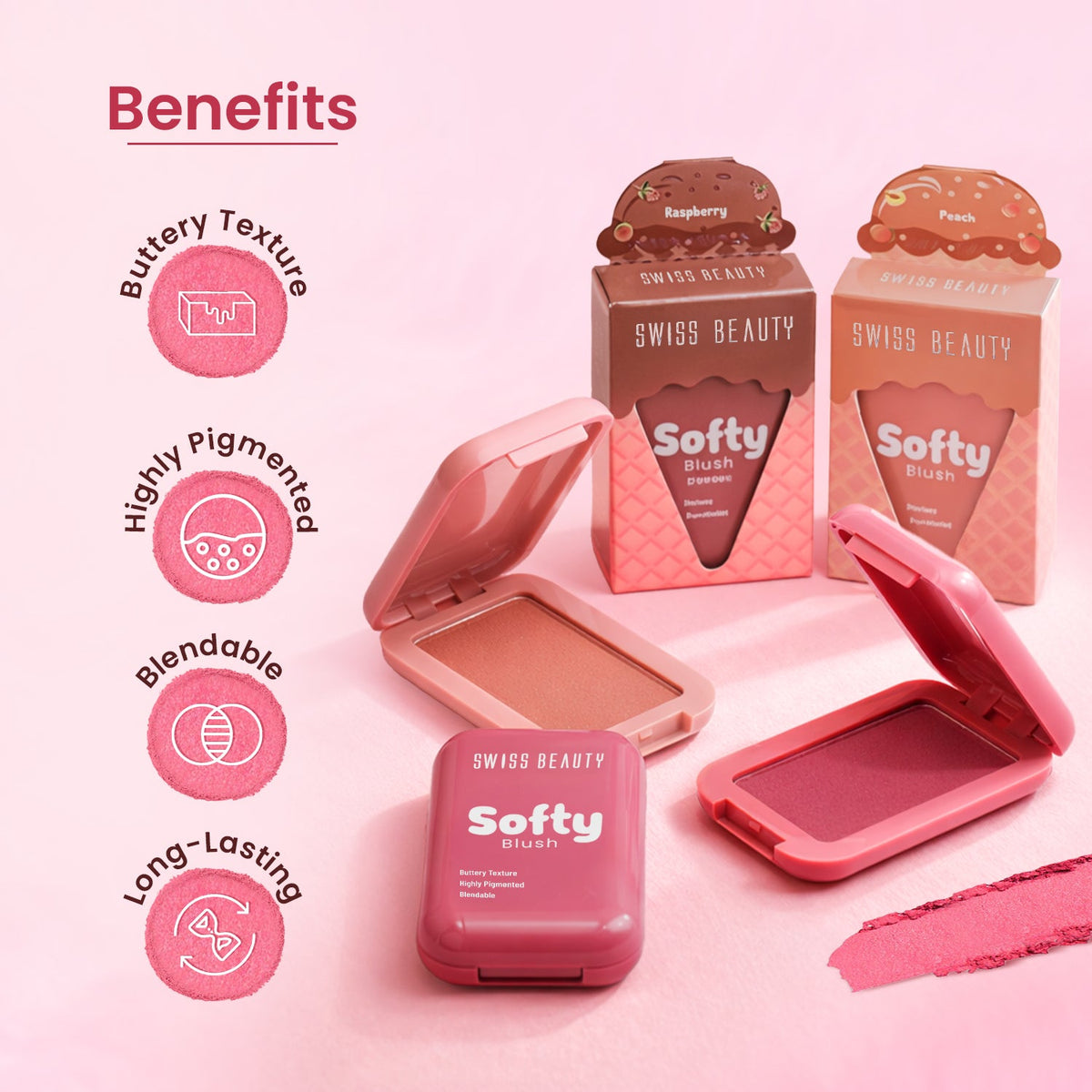 Swiss Beauty Softy Blush