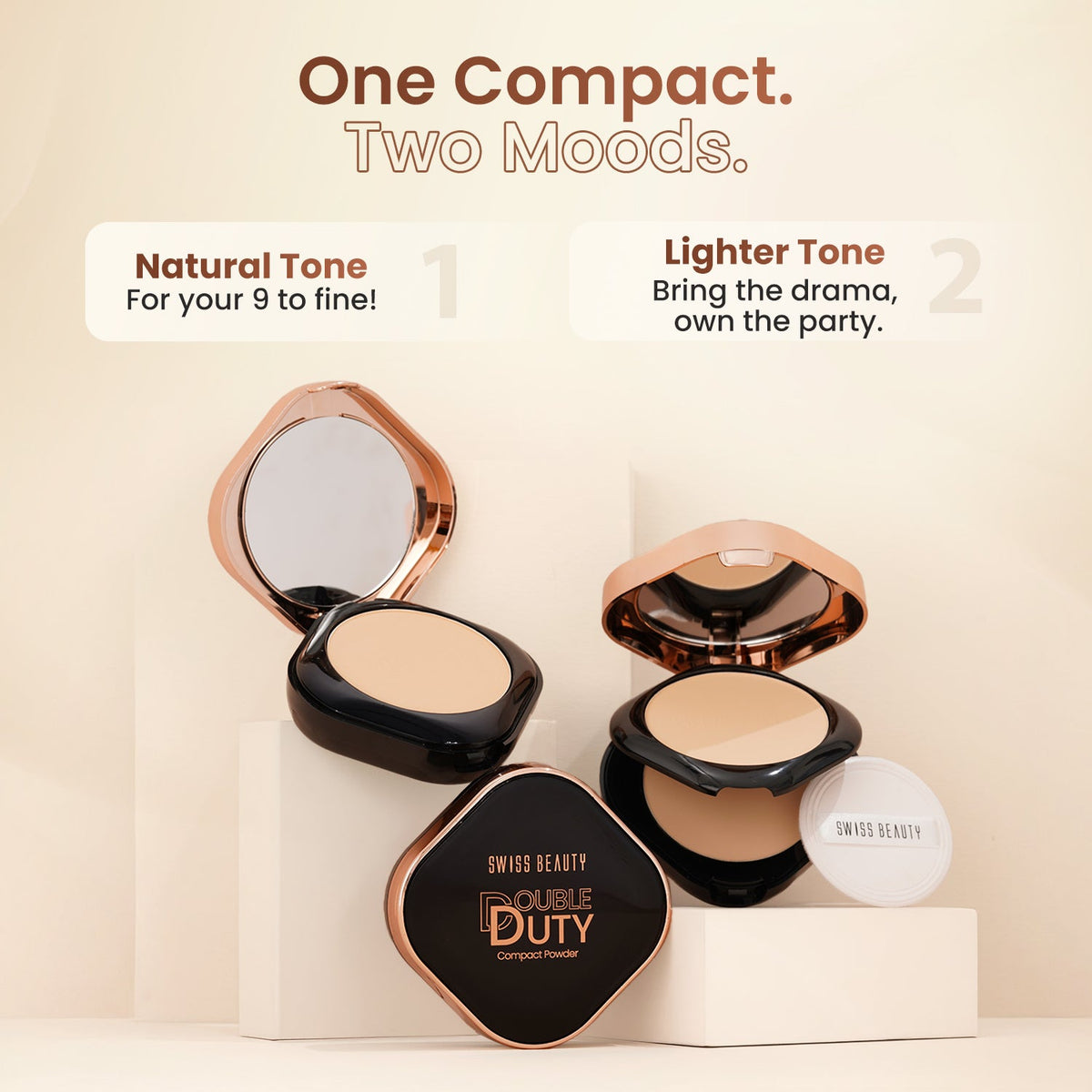Double Duty Compact Powder