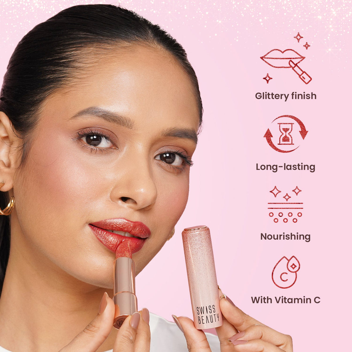 More Than Glitter Lipstick