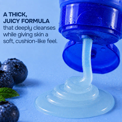 Care Juicy Glow Face Wash  Blueberry + Hyaluronic Acid