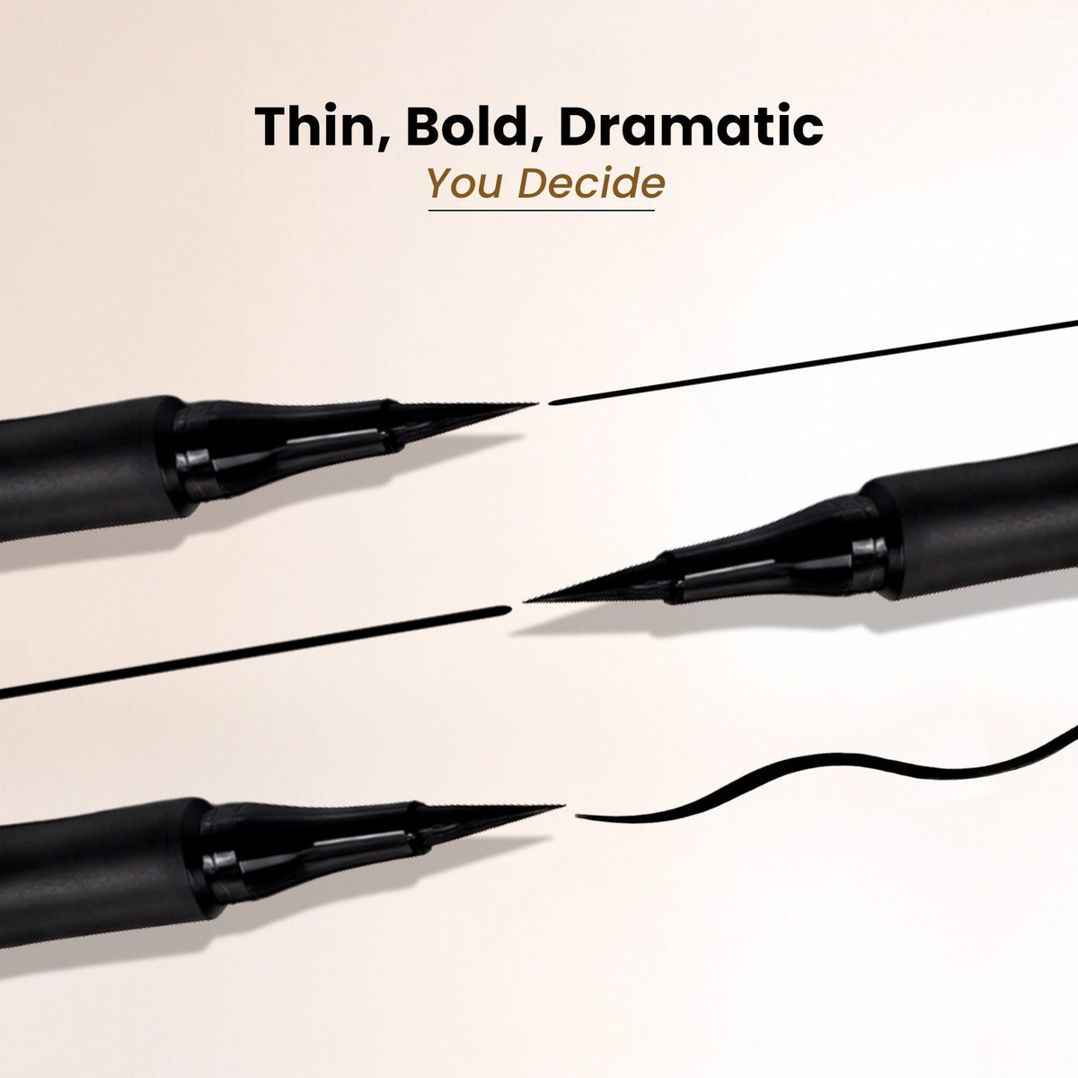 bold felt tip eyeliner