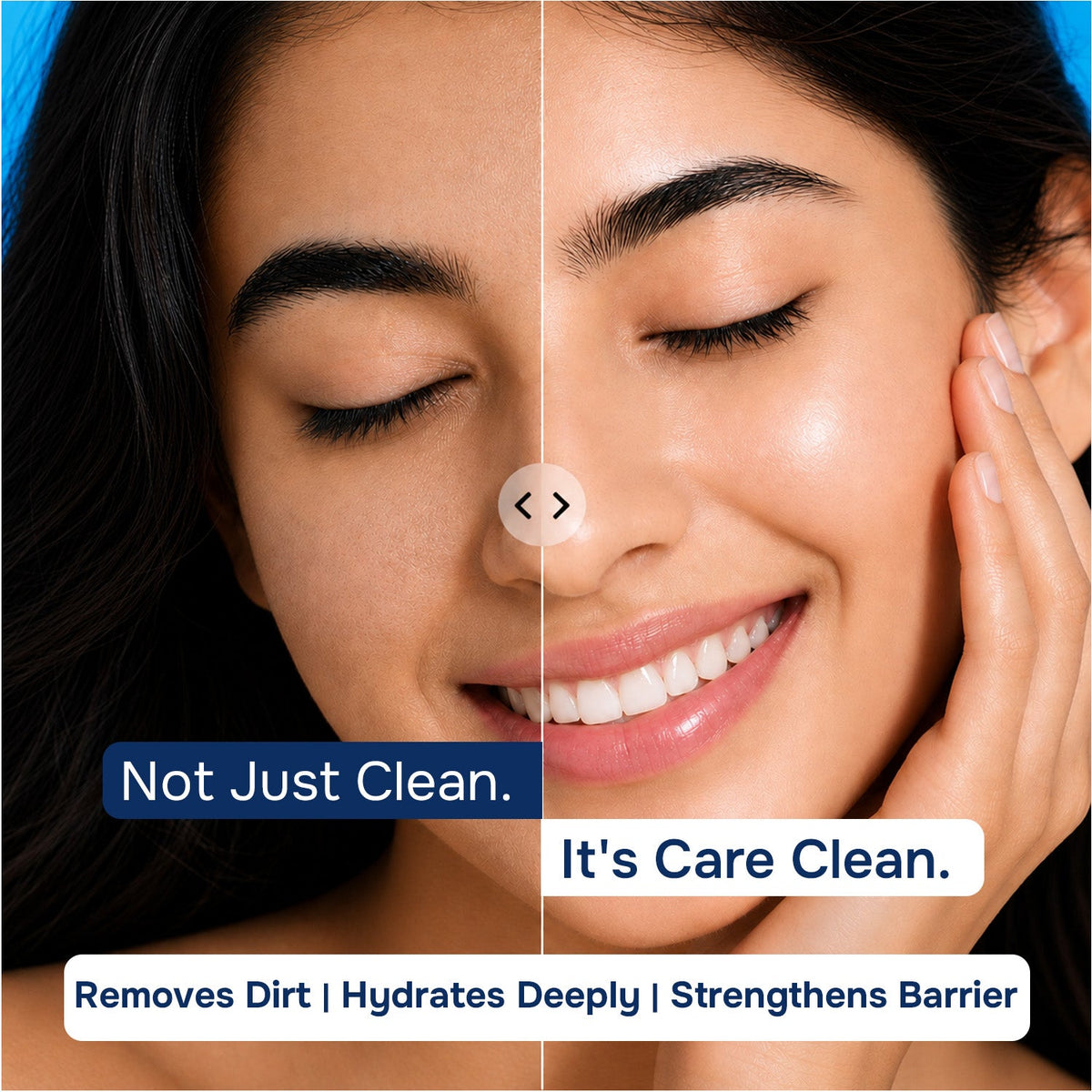 Care Juicy Glow Face Wash  Blueberry + Hyaluronic Acid