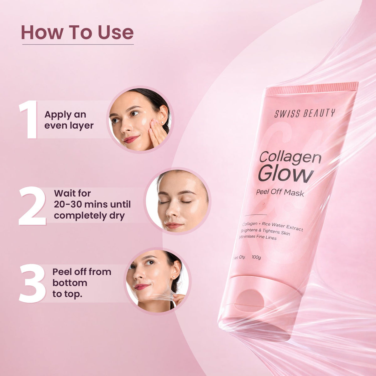 Care Collagen Glow Peel Off Mask