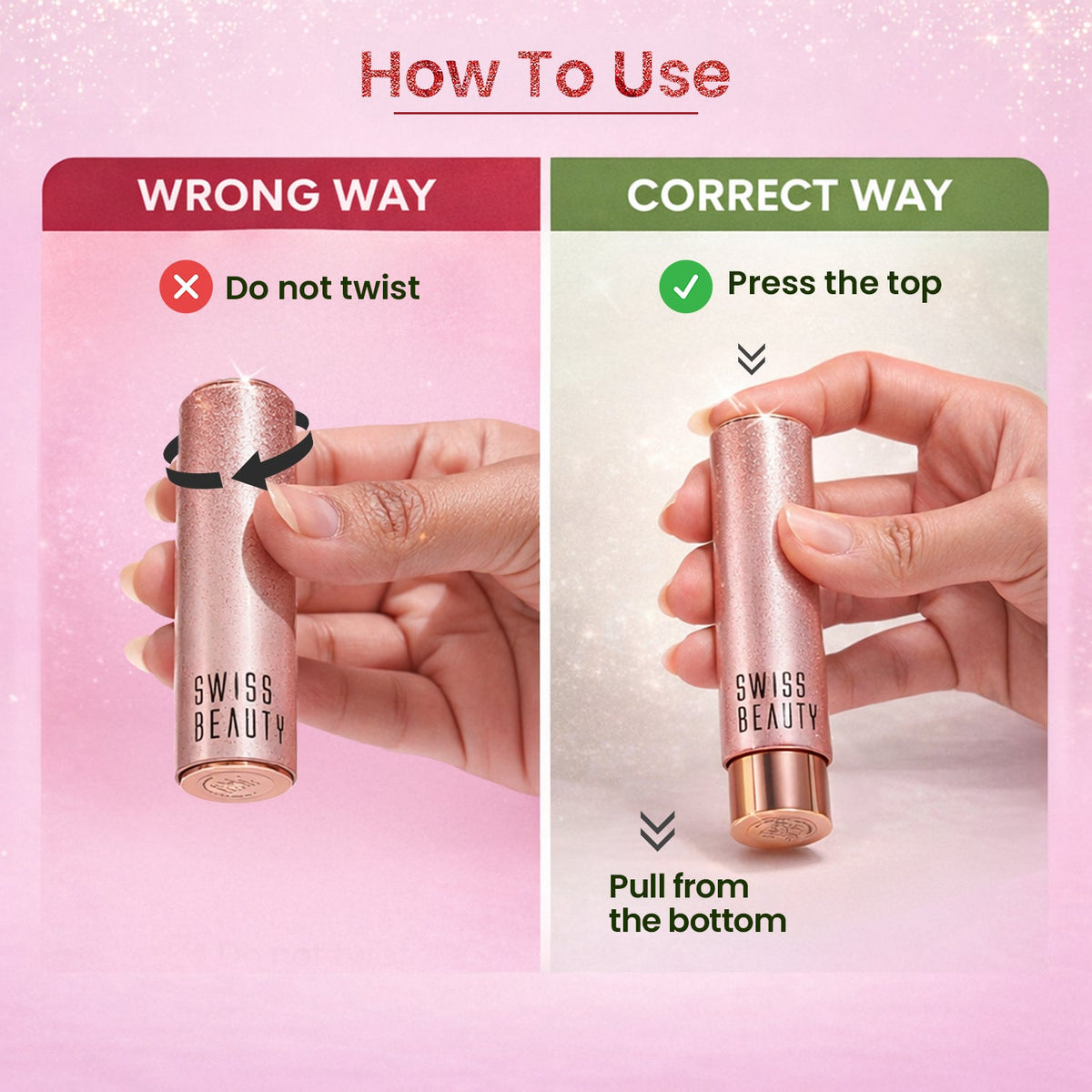More Than Glitter Lipstick