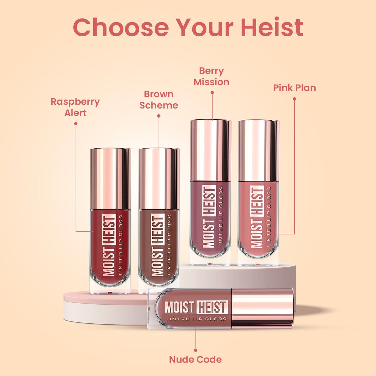 Moist Heist Tinted Lip Gloss