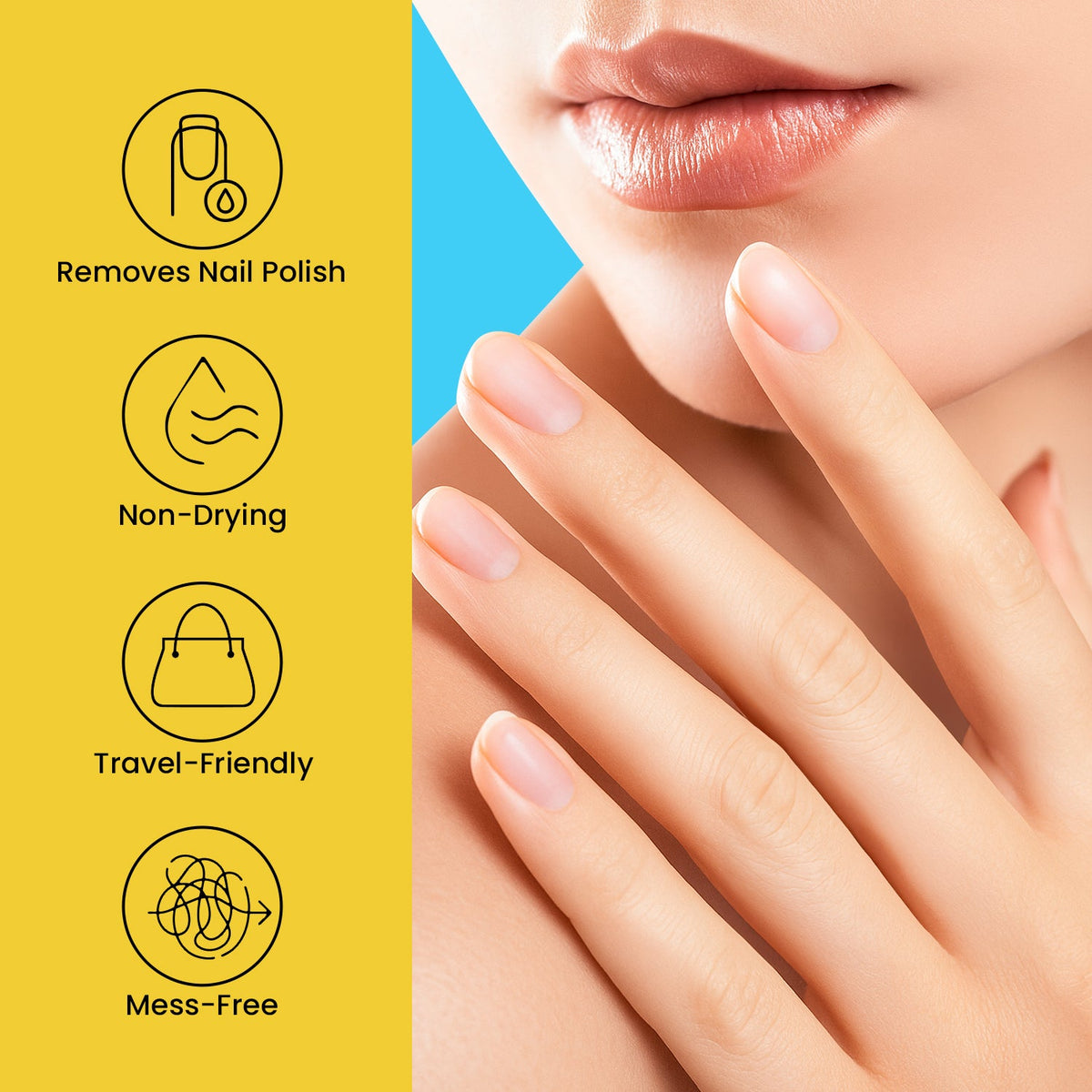 Easy-Peasy Nail Polish Remover Wipes