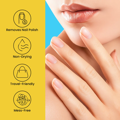 Easy-Peasy Nail Polish Remover Wipes