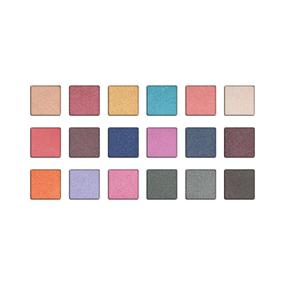 18 Color Eyeshadow Hd Textured