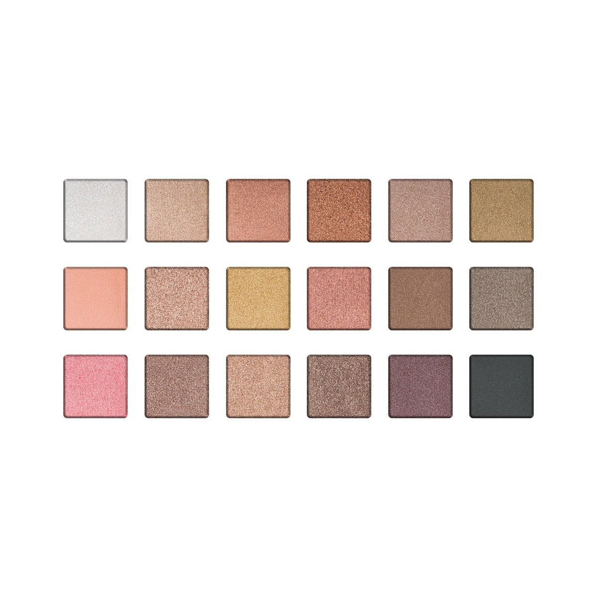 18 Color Eyeshadow Hd Textured