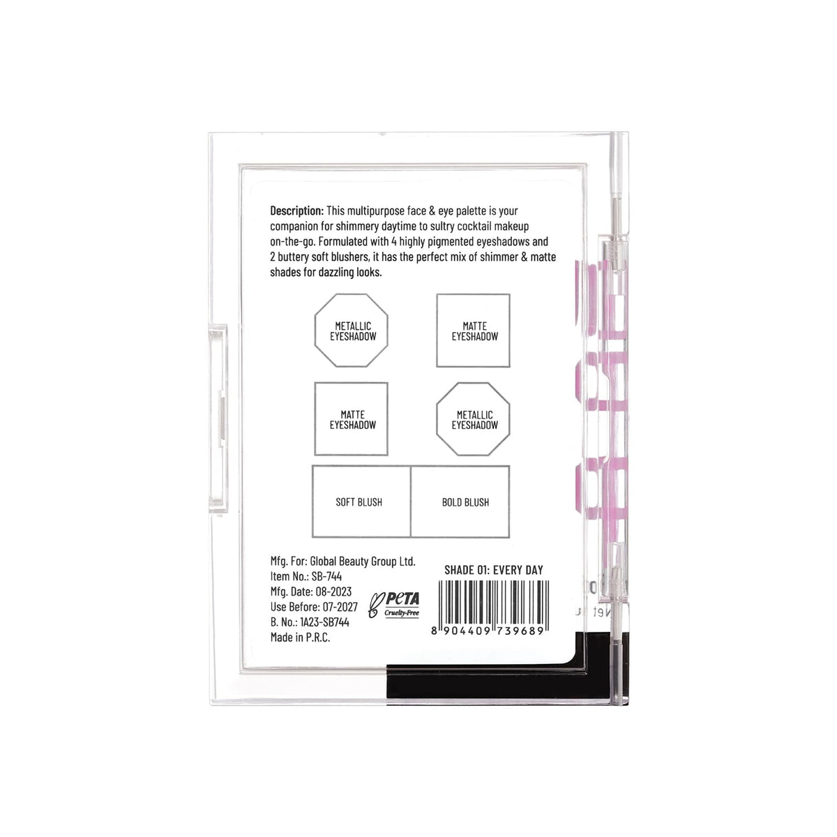 Dual Passport Face & Eye Palette