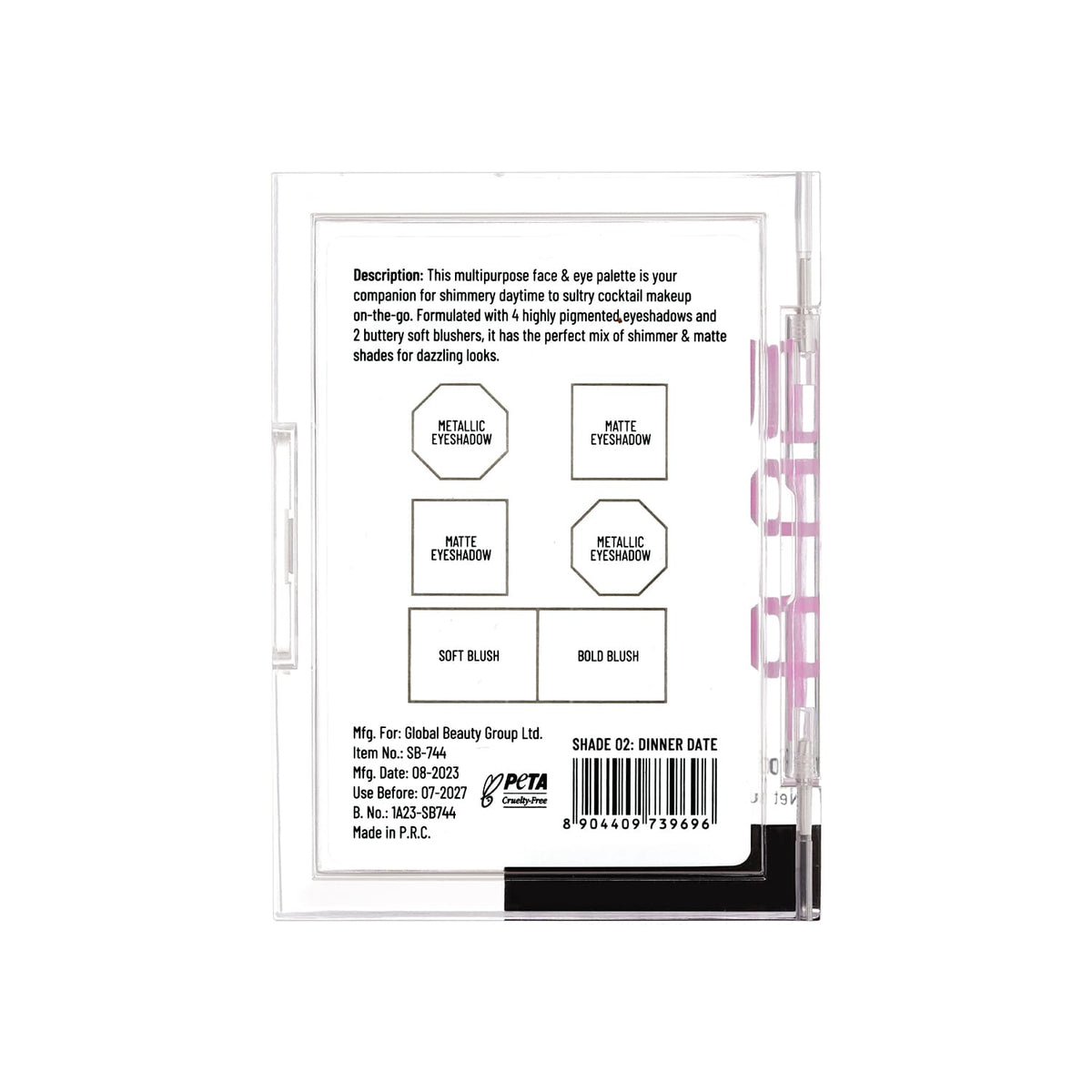 Dual Passport Face & Eye Palette