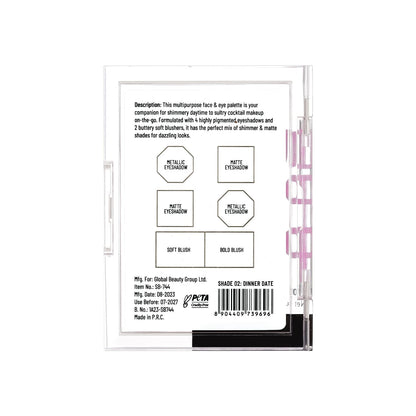 Dual Passport Face & Eye Palette