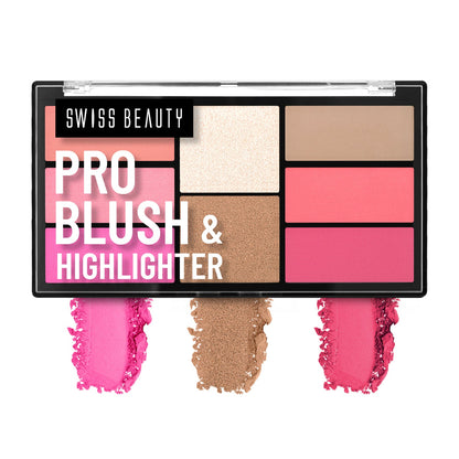 Pro Blush & Highlighter Palette