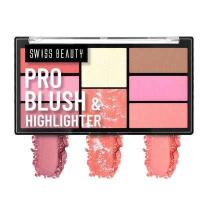 Pro Blush & Highlighter Palette