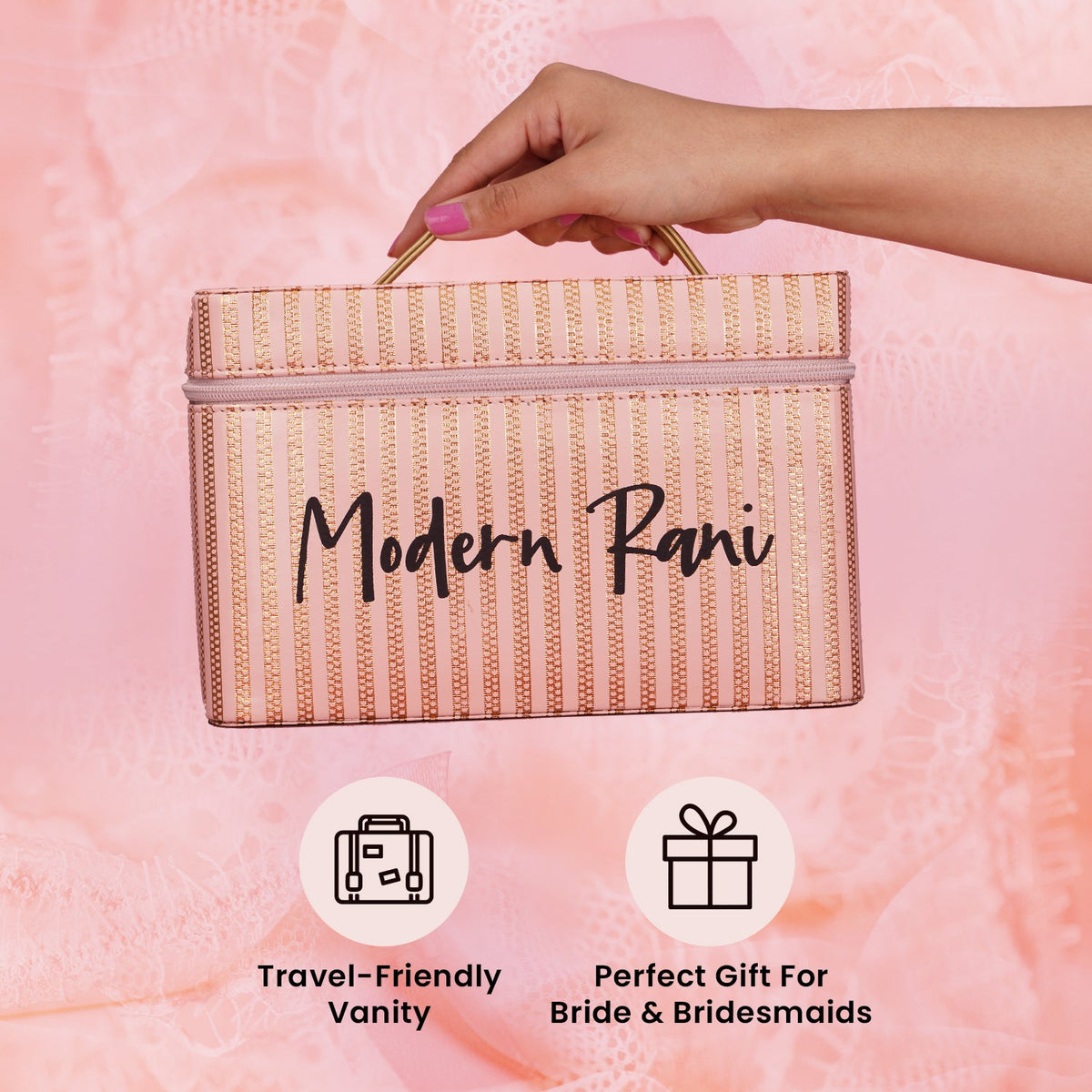 MODERN RANI MAKEUP Vanity WITH FREE Vanity Box (worth Rs 2499)