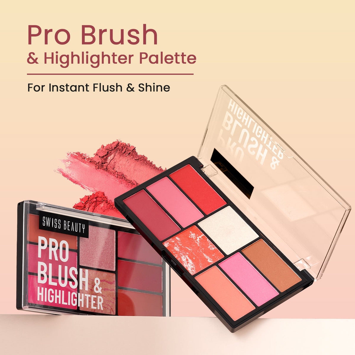 Pro Blush & Highlighter Palette