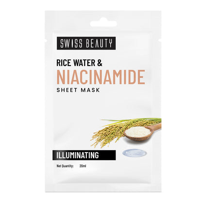 Rice Water & Niacinamide Sheet Mask