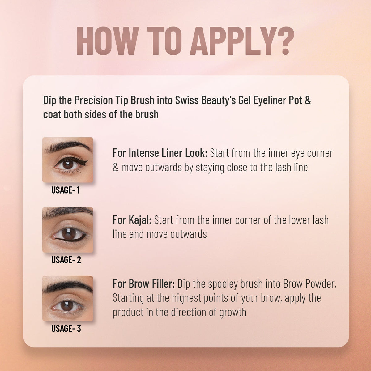 Eyebrow & Gel Eyeliner