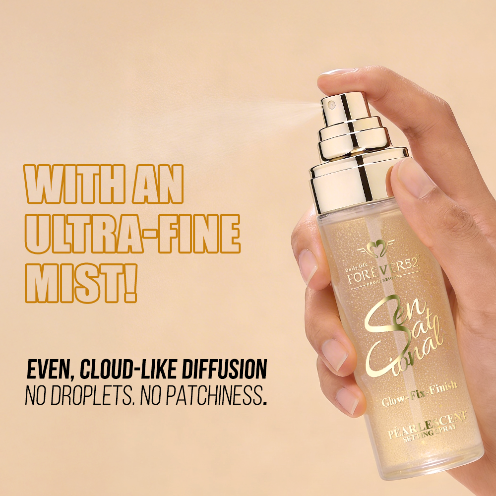Sensational Glow Fix Finish Pearlescent Setting Spray
