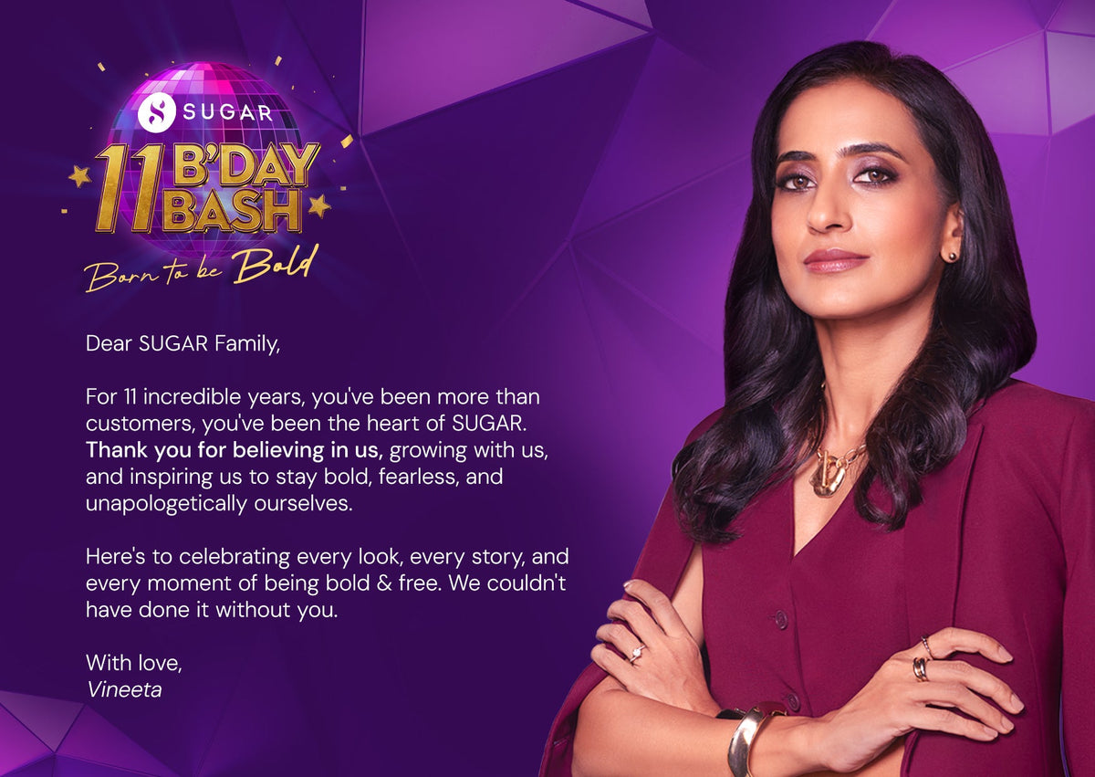 SUGAR 11th Birthday Card (Vineeta's Note)
