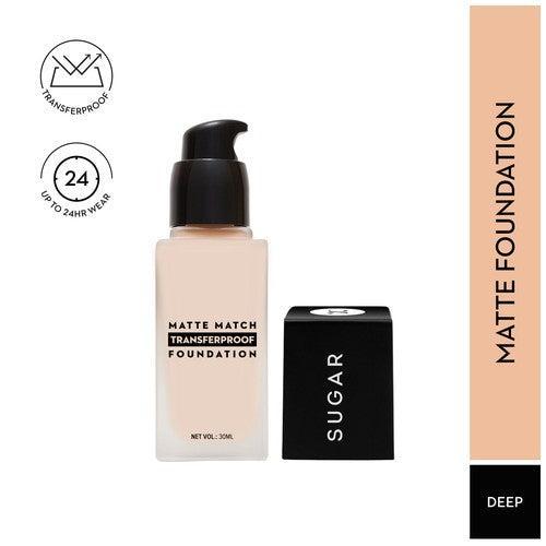 SUGAR Matte Match Transferproof Foundation - 55 Americano (TOI)