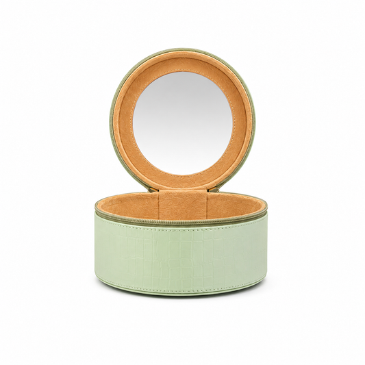 SUGAR POP Green Trousseau Box With Mirror