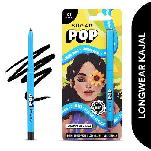 SUGAR POP Longwear Kajal - 01 Black
