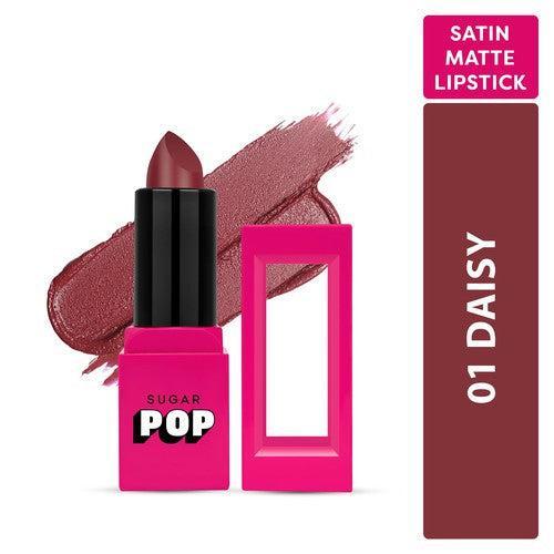 SUGAR POP Satin Matte Lipstick - 01 Daisy (Gift)