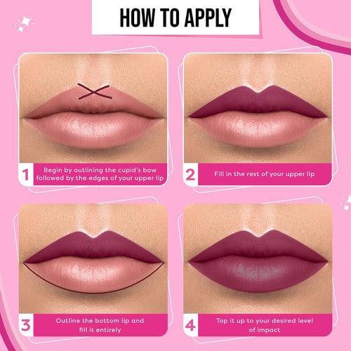 SUGAR POP Satin Matte Lipstick - 04 Orchid (Gift)