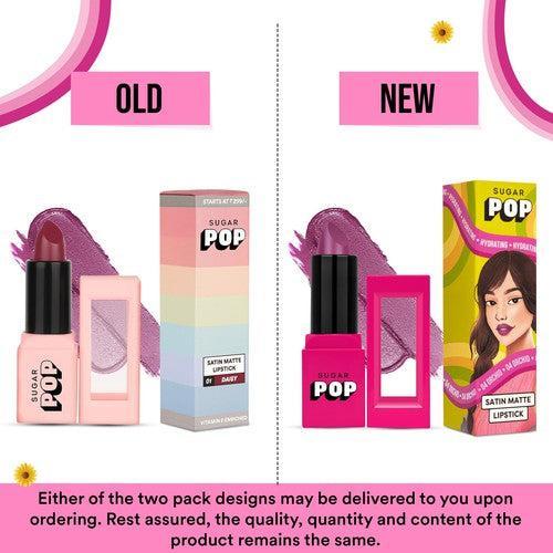 SUGAR POP Satin Matte Lipstick - 04 Orchid (Gift)