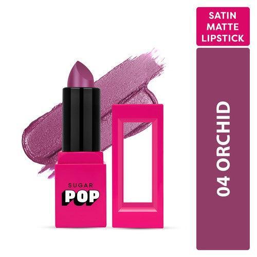 SUGAR POP Satin Matte Lipstick - 04 Orchid (Gift)