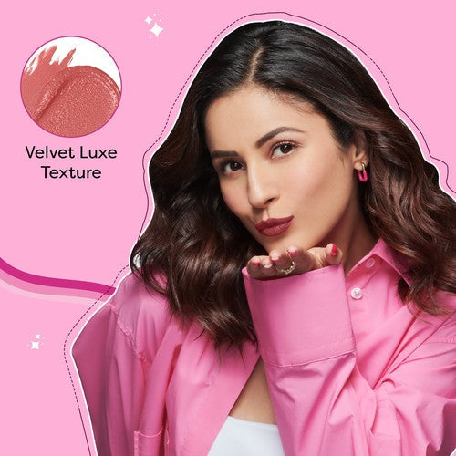 SUGAR POP Satin Matte Lipstick (10 Rose)