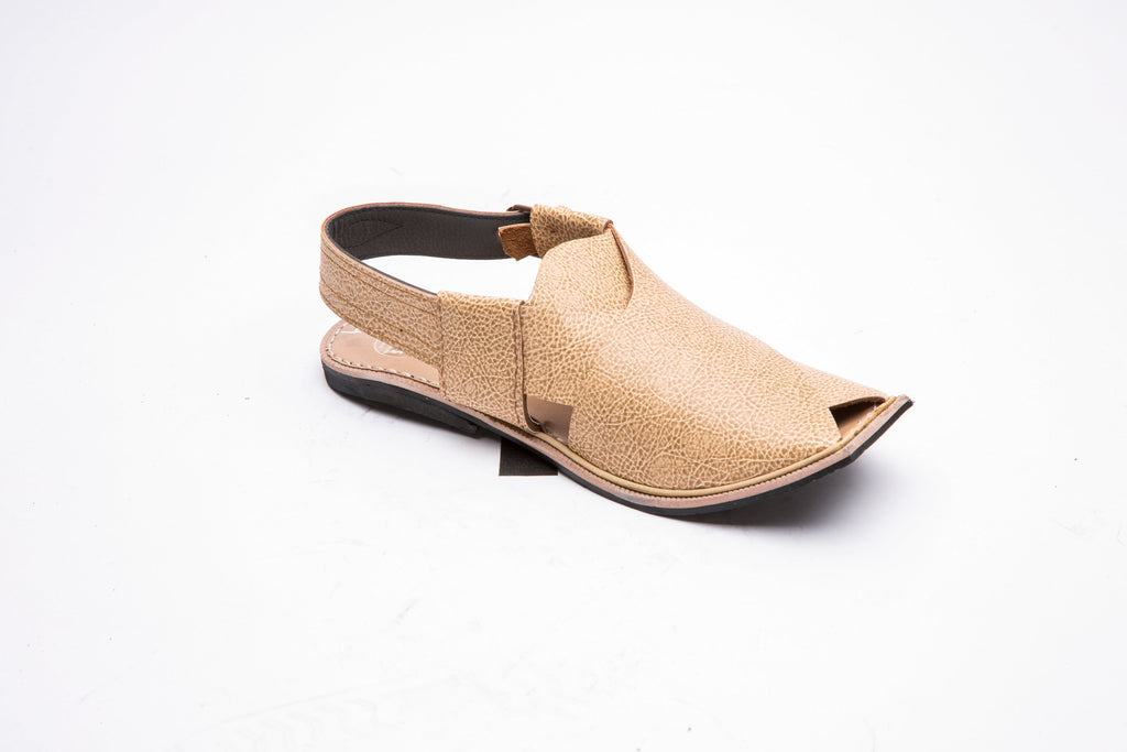 Komal's KMPC106 Plain Peshawari Chappal