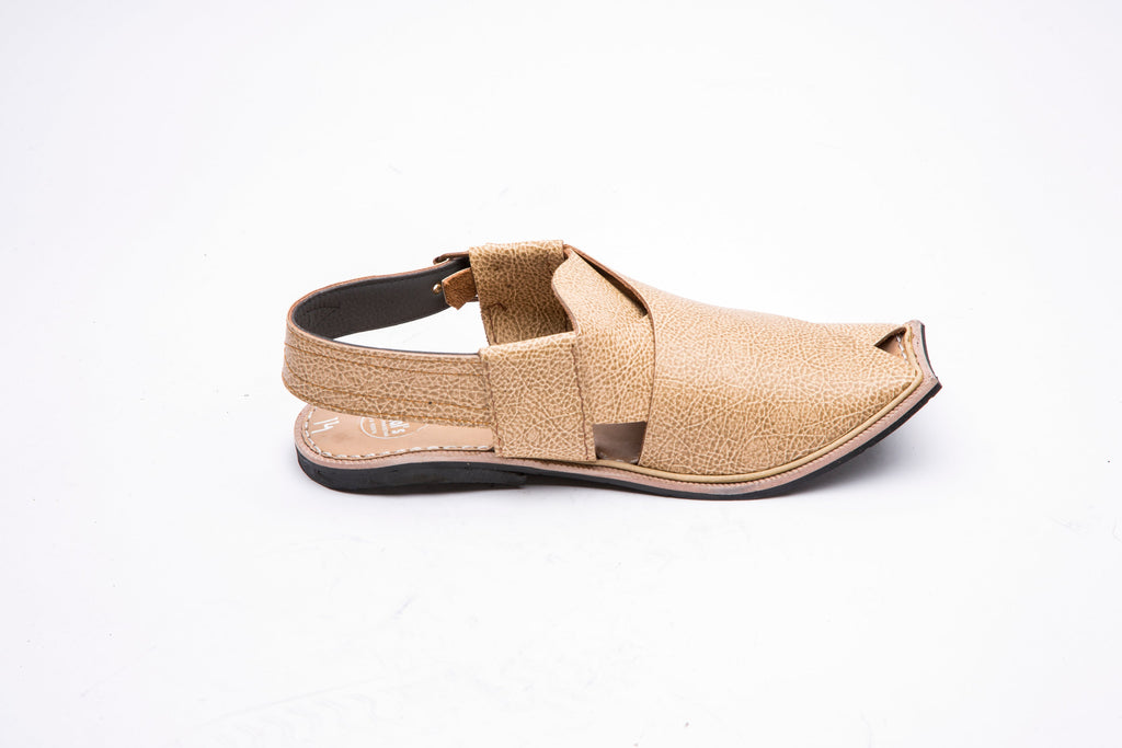 Komal's KMPC106 Plain Peshawari Chappal