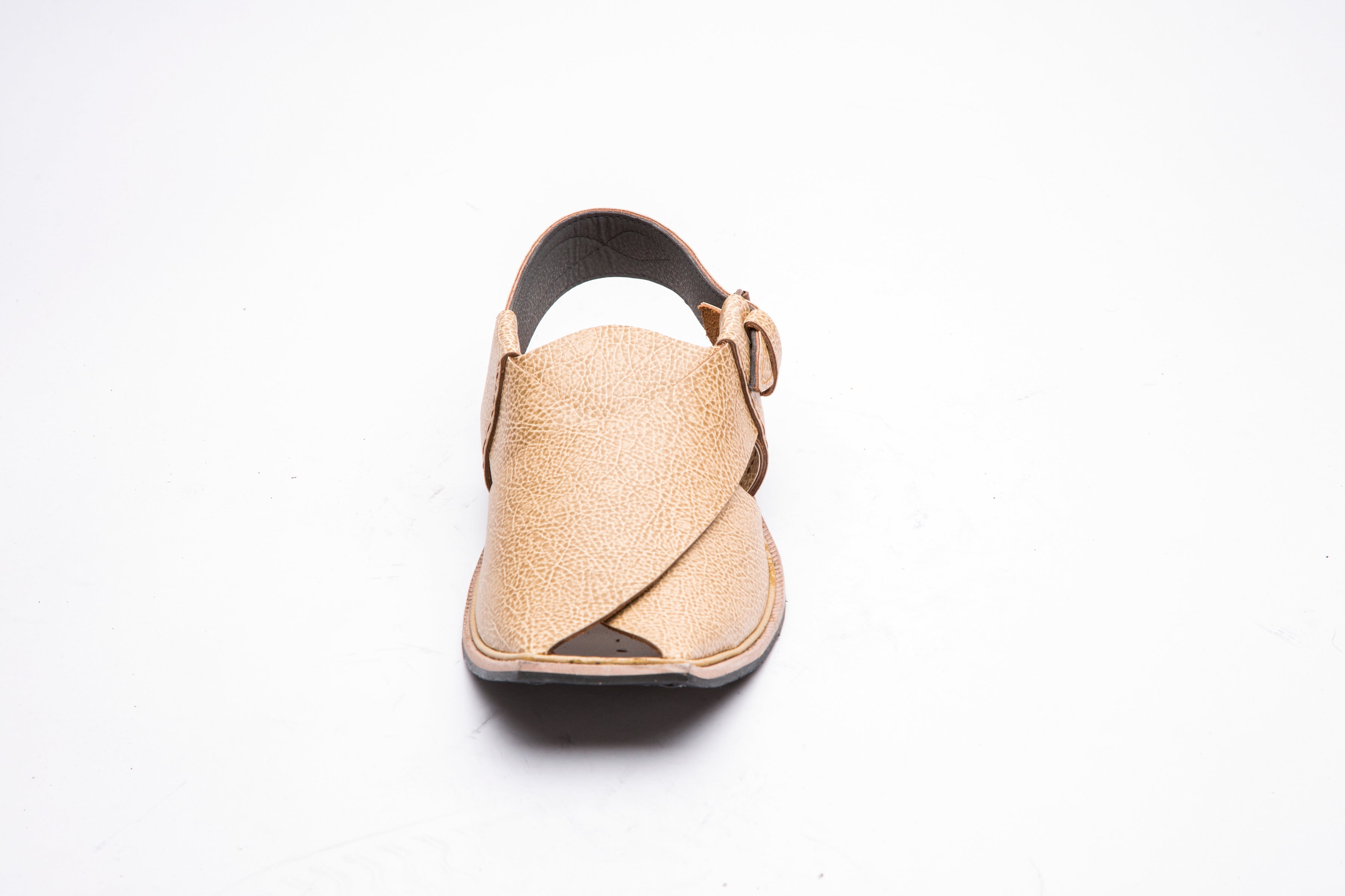Komal's KMPC106 Plain Peshawari Chappal