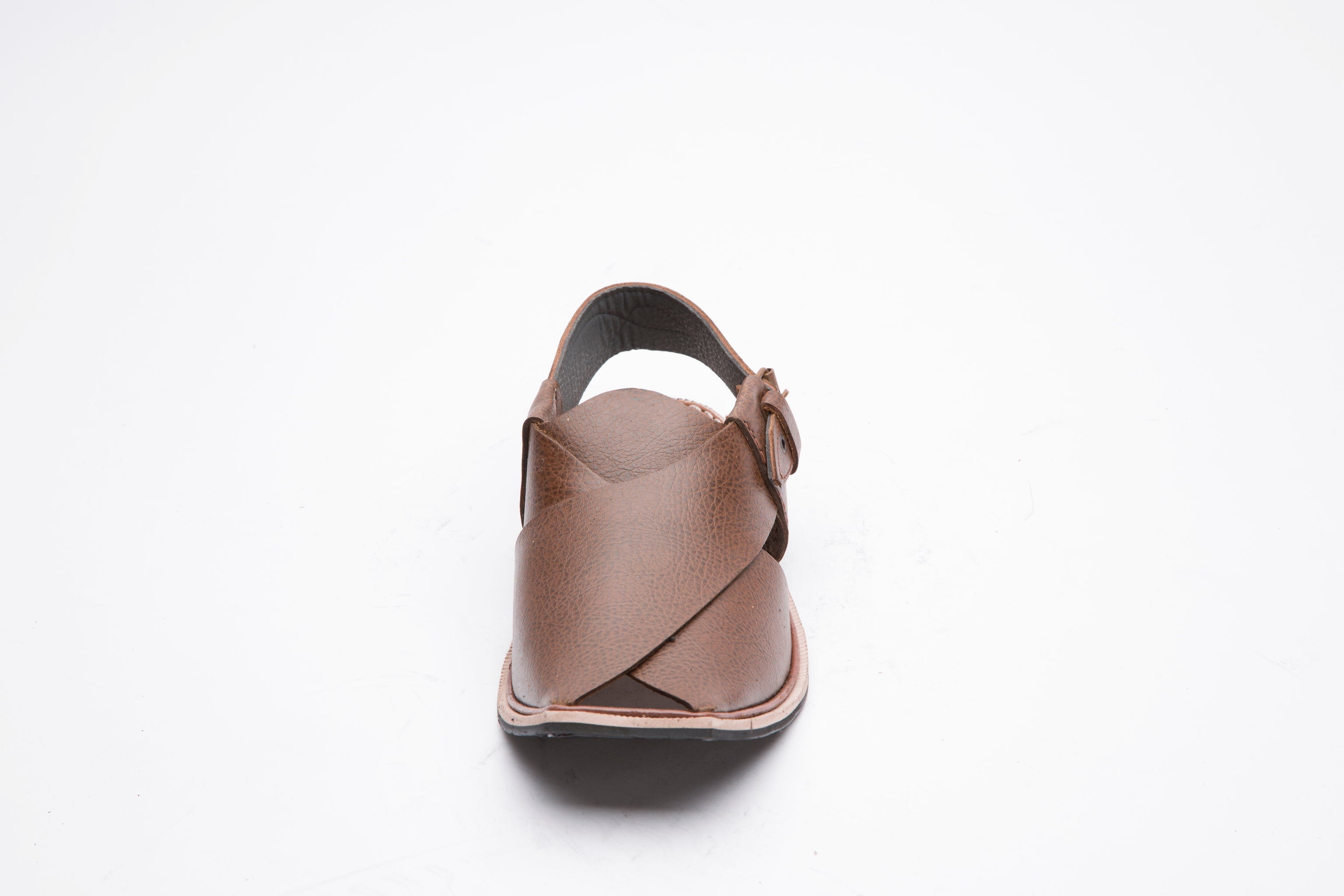 Komal's KMPC107 Plain Peshawari Chappal