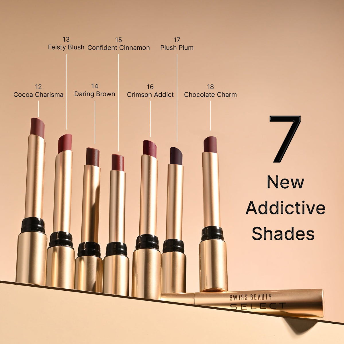 Select High On Shine Lipstick