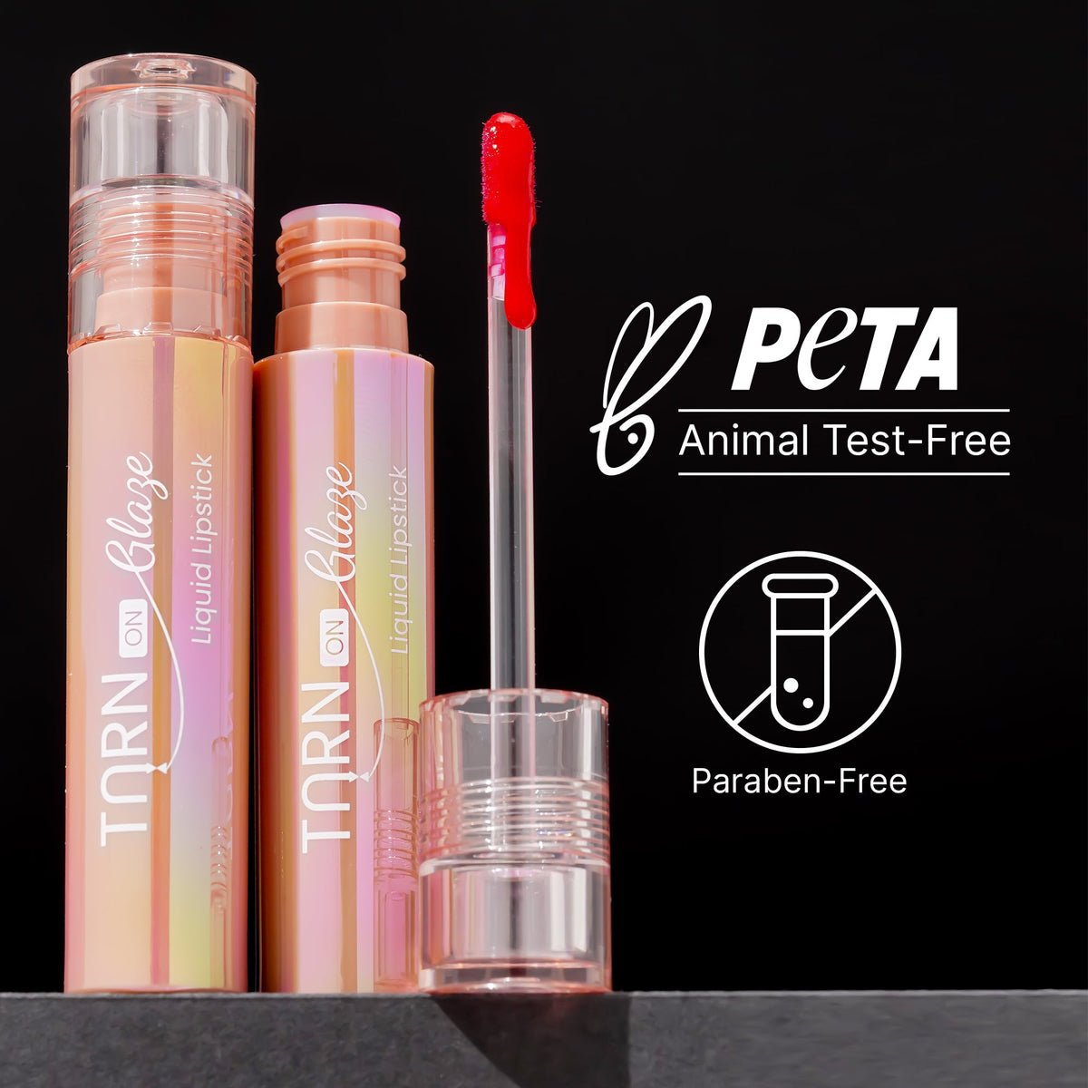 Select Turn on Glaze Liquid Lipsticks