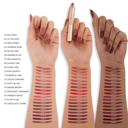 Select High On Shine Lipstick