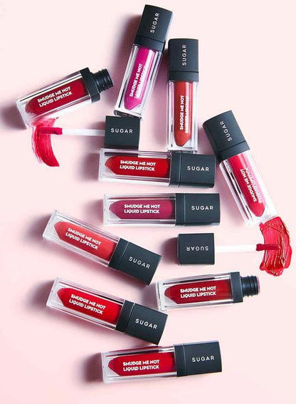 Smudge Me Not Liquid Mini Lipstick - 21 Aubergine Queen (Blackened Burgundy) (TOI)