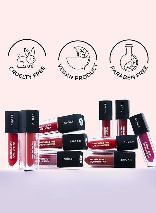 Smudge Me Not Liquid Mini Lipstick - 21 Aubergine Queen (Blackened Burgundy) (TOI)