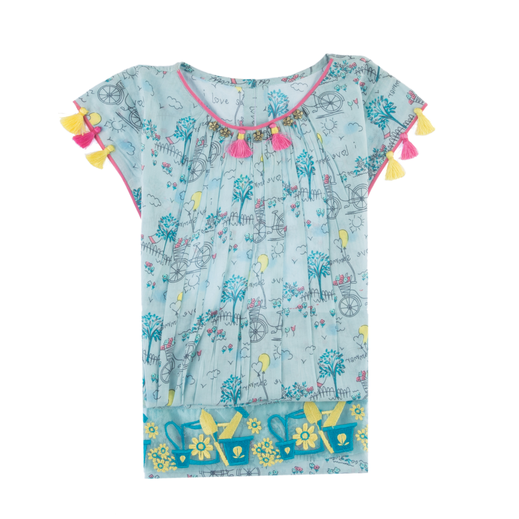 Komal's KAA-00965 Printed Kurti